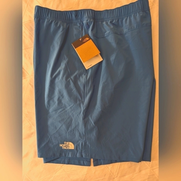 The North Face Wander blue flashdry shorts, mens 3XL or woman's 2x, NWT - Picture 6 of 15